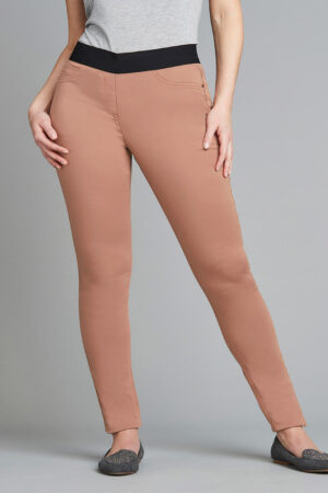 PY.201 - Skinny lõikega kreemikasbeežid stretchikad püksid "Bonmarche"