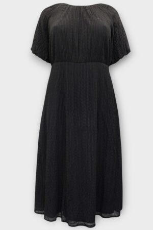 Must puhvis varrukatega pikem kleit "JD Williams" (KL.060)