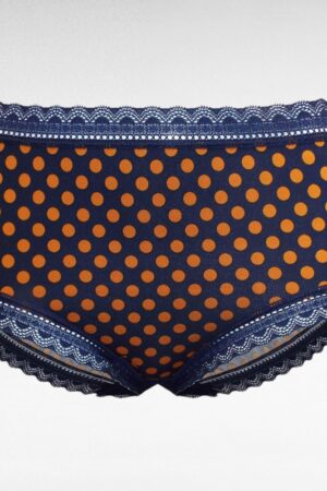 PE.026 - Tumesinised oranžimummulised pesupüksid "Marks and Spencer"