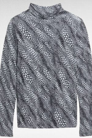 PL.474 - Must mummulise mustriga kõrge kaelusega sviiter "Marks and Spencer"