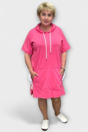 KL.595 - Mugav kapuutsiga dresskleit "Sireli"