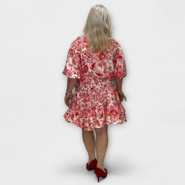 KL.997 - Suvine kelmikas alt satsiga keskelt vööga kleit "Kimberly" - Image 15