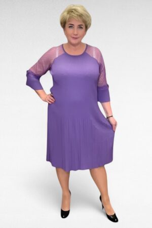 KL.264 - Pidulik pitsvarrukatega plisseerkleit "Karmelia"