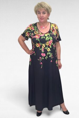 KL.460 - Maksikleit "Airelika" pluss suurustele-elegantne ja mugav