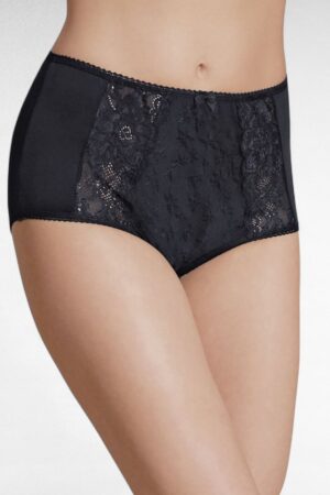 PE.006 - "Marks &Spencer" mustad pitsiga aluspüksid