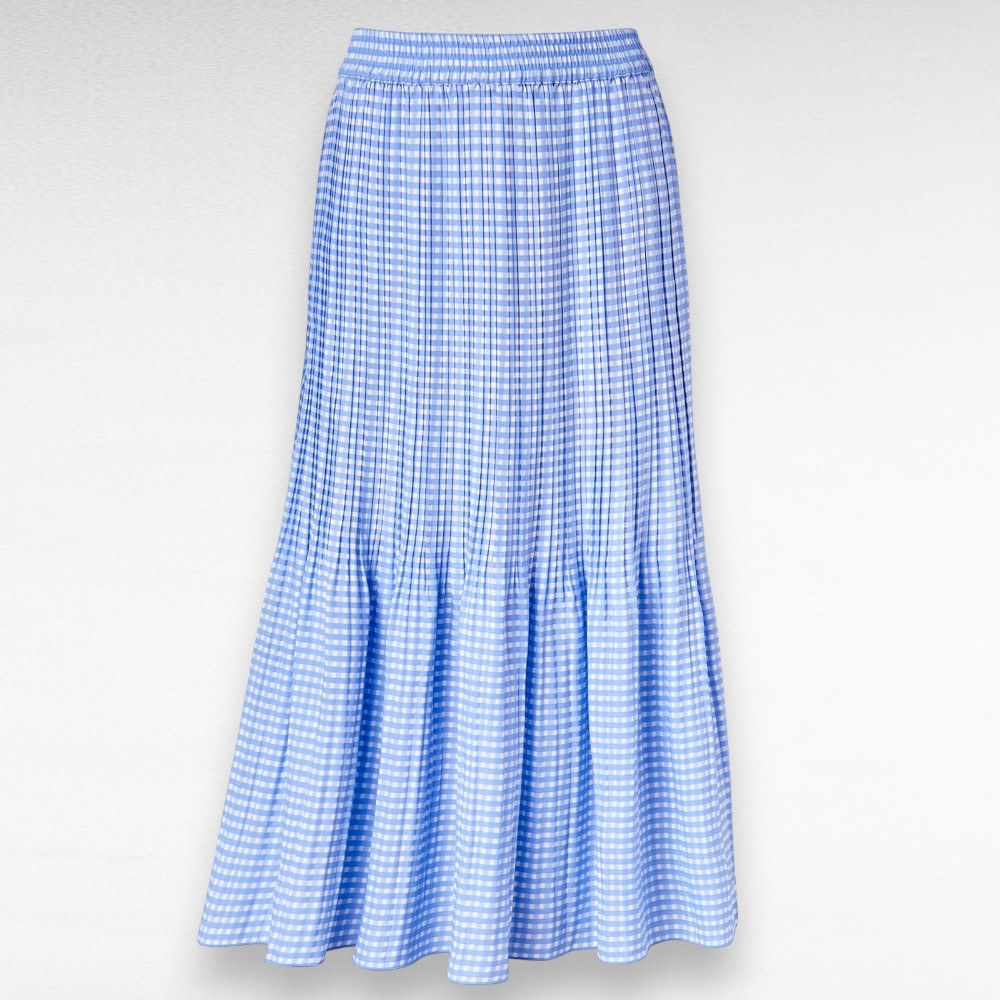 SE.002 - Ruudulise mustriga pikk seelik "Cotton Traders" - Image 2