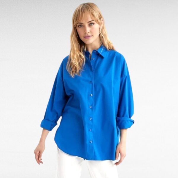 PL.475 - Oversize eest nööpidega pluus "Simply Be" - 2 tooni