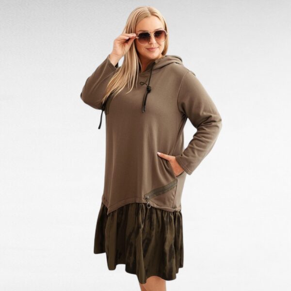 KL.892 - Puuvillane alt satsiline dresskleit "Gerly" - Image 9