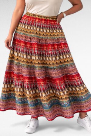 SE.012 - Kirju mustriga pikk suvine seelik