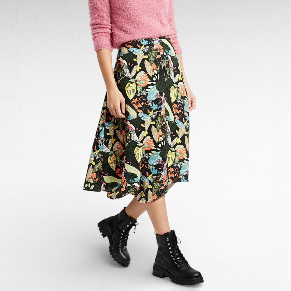 SE.008 - "Marks and Spencer Per Una" värvikirev seelik