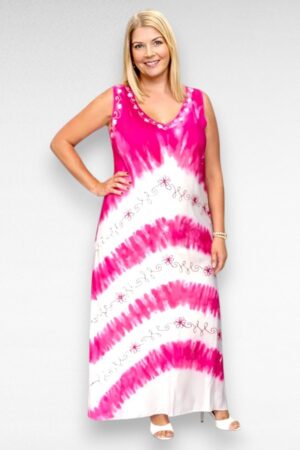 Batiktehnikas tikanditega maksikleit (KL.126)