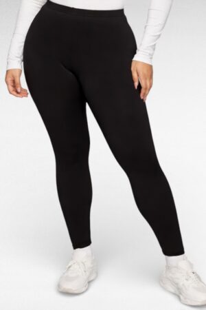 PY.042 - Sooja karvase voodriga mustad talvised retuusid "Looboo Fashion"