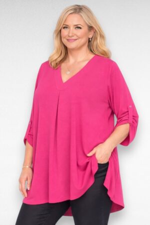 TU.264 - Naiselik V-kaelusega pikem tuunika “Egle”