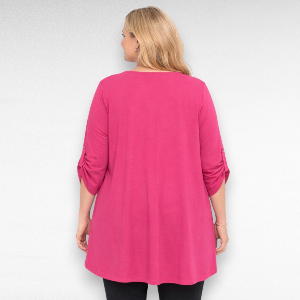 TU.264 - Naiselik V-kaelusega pikem tuunika “Egle” - Image 3