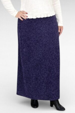 SE.073 - Soe sirge lõikega lilla maksiseelik "Edit"