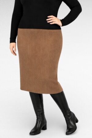 SE.026 - Sirge lõikega pehme sügistalvine seelik "Zentex"