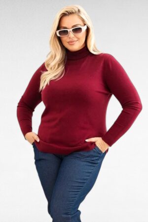 KU.095 - Kõrge kaelusega pehme soe sviiter "PPT Style"