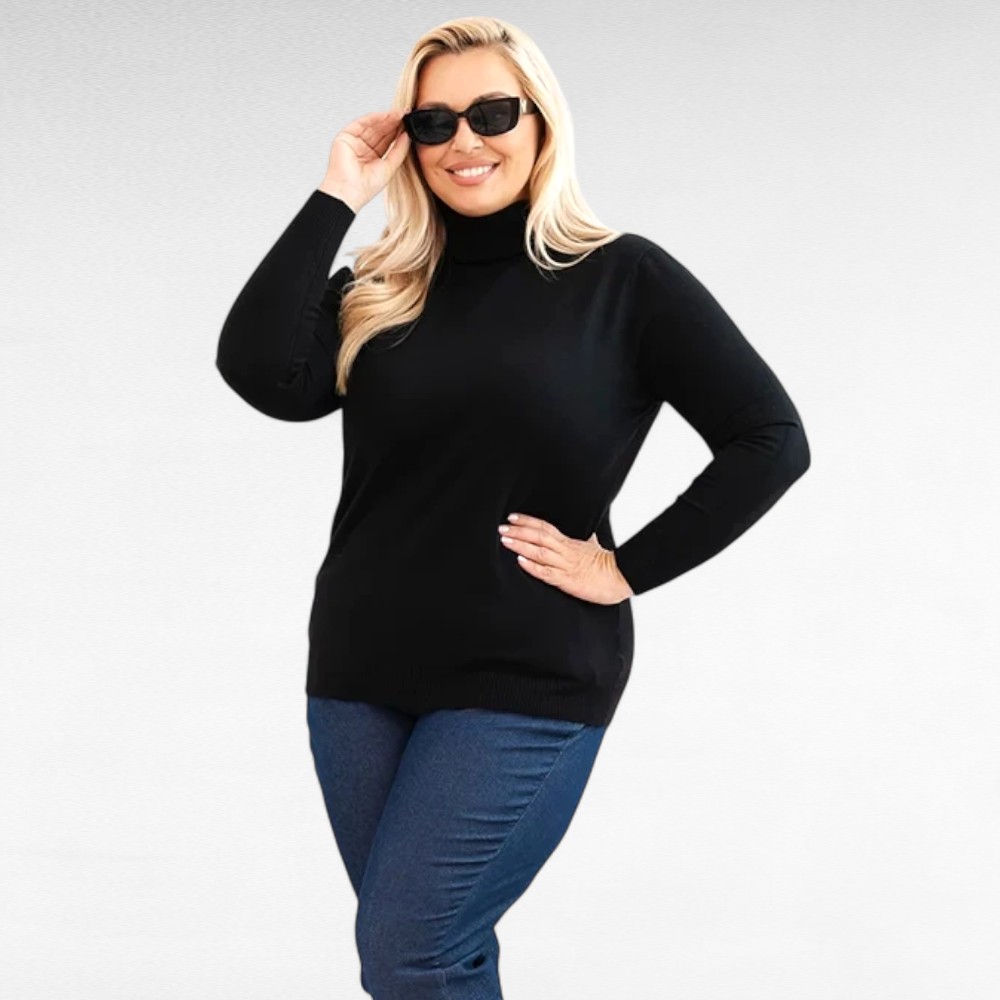 KU.095 - Kõrge kaelusega pehme soe sviiter "PPT Style" - Image 2