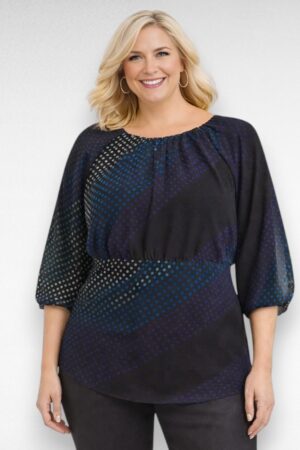 Raglaanlõikega mummuline pidulik pluus "Jd Williams" (PL.168)