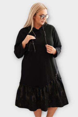KL.892 - Puuvillane alt satsiline dresskleit "Gerly"