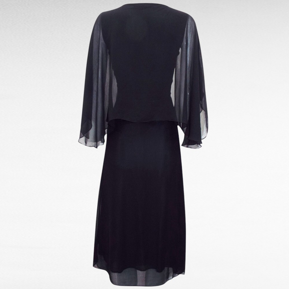 KL.216 - Must litritest lillemustriga kleit "Marks and Spencer" - Image 2