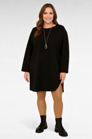 KL.977 - Stiilne ülipehmest materjalist pikem tuunika "Chantel"