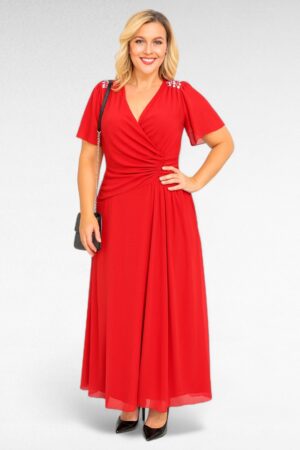 KL.474 -Punane pidulik maksikleit "Scarlett and Jo"-pikemale kasvule!