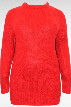 KU.144 - Pehme soe punane sviiter "Yours"
