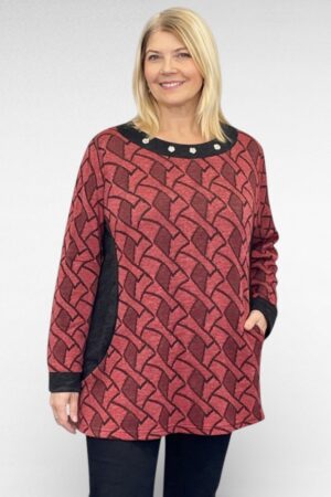 PL.246 - Pikem soe taskutega pluus/tuunika "Sabex"