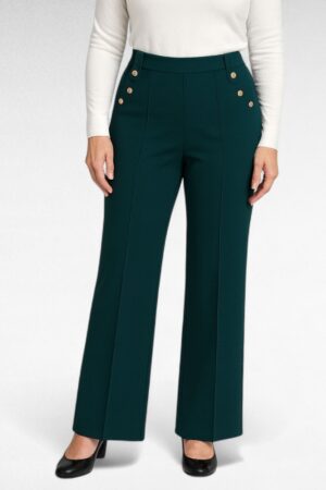 PY.568 - Soliidsed sisseõmmeldud viikidega soojad taskutega vabaajapüksid