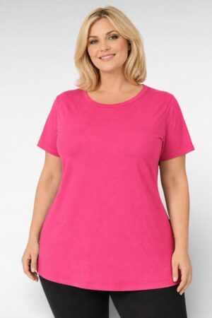 PL.351 - Puuvillane kvaliteetne pikem naiste T-särk "Yours"