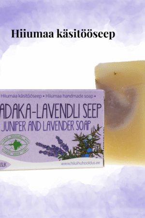 KI.050 - Lavendli-ja kadakalõhnaline käsitööseep Hiiumaalt