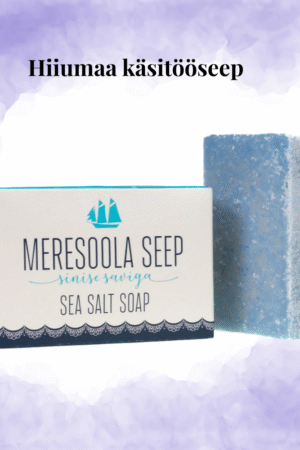 KI.051- Puhastav meresoolaga käsitööseep Hiiumaalt