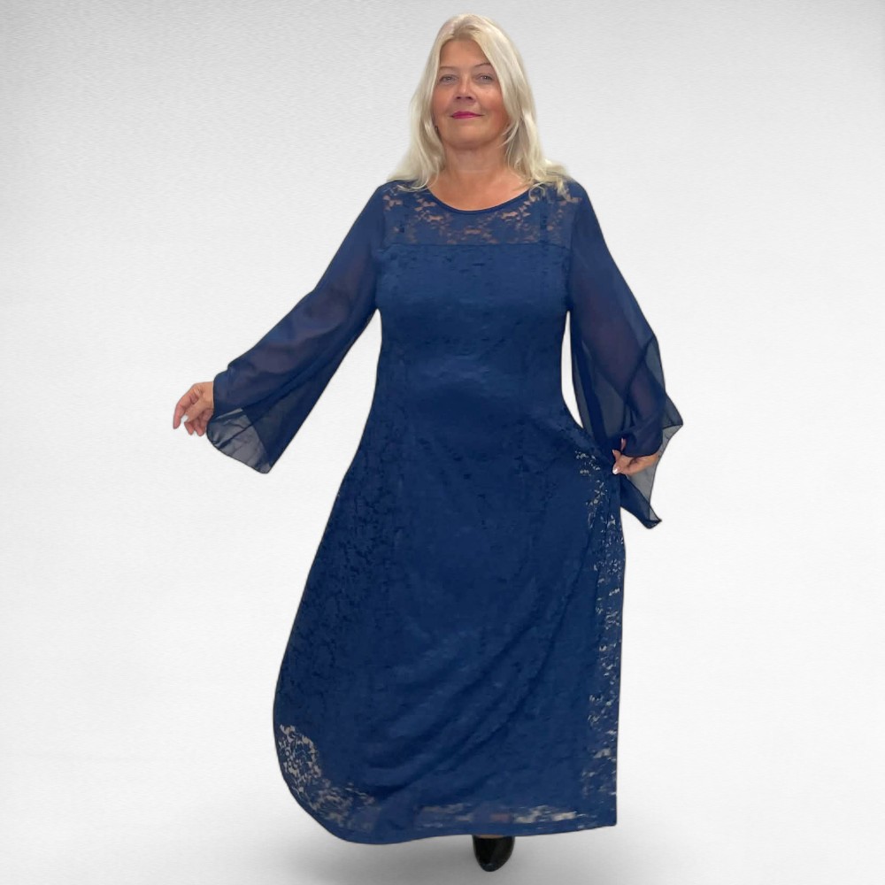 KL.887 - Sinine pidulik pikk pitskleit "Gertrud" - Image 2