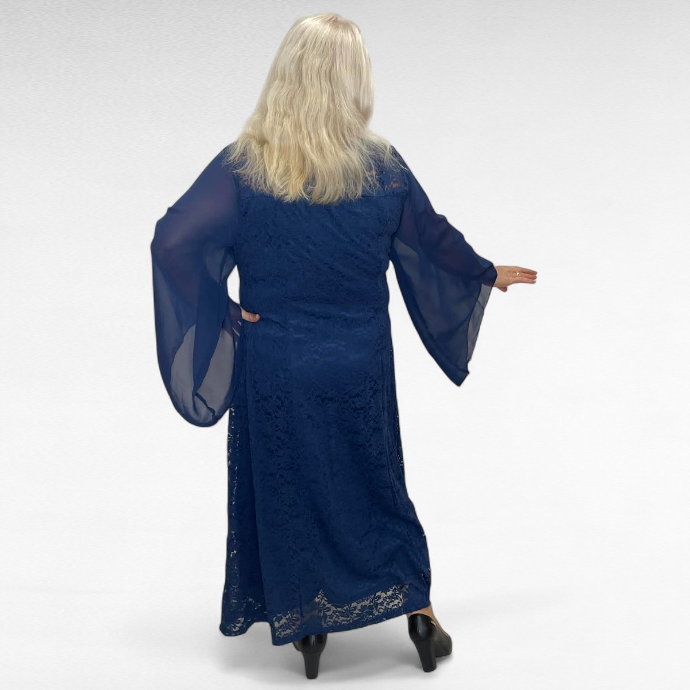 KL.887 - Sinine pidulik pikk pitskleit "Gertrud" - Image 4