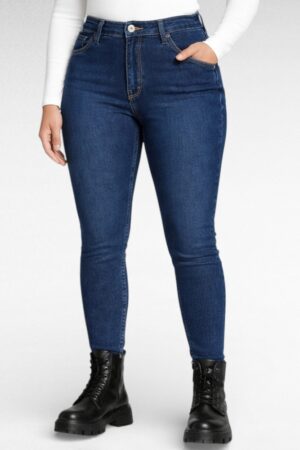 PY.215 - Tumesinised push up lõikega naiste teksased "BS Jeans"