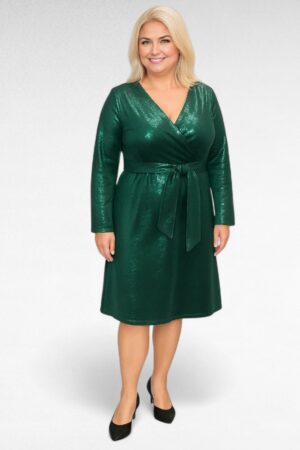 KL.890 - Luksuslik sädelev V-kaelusega sametkleit "Karoliina"