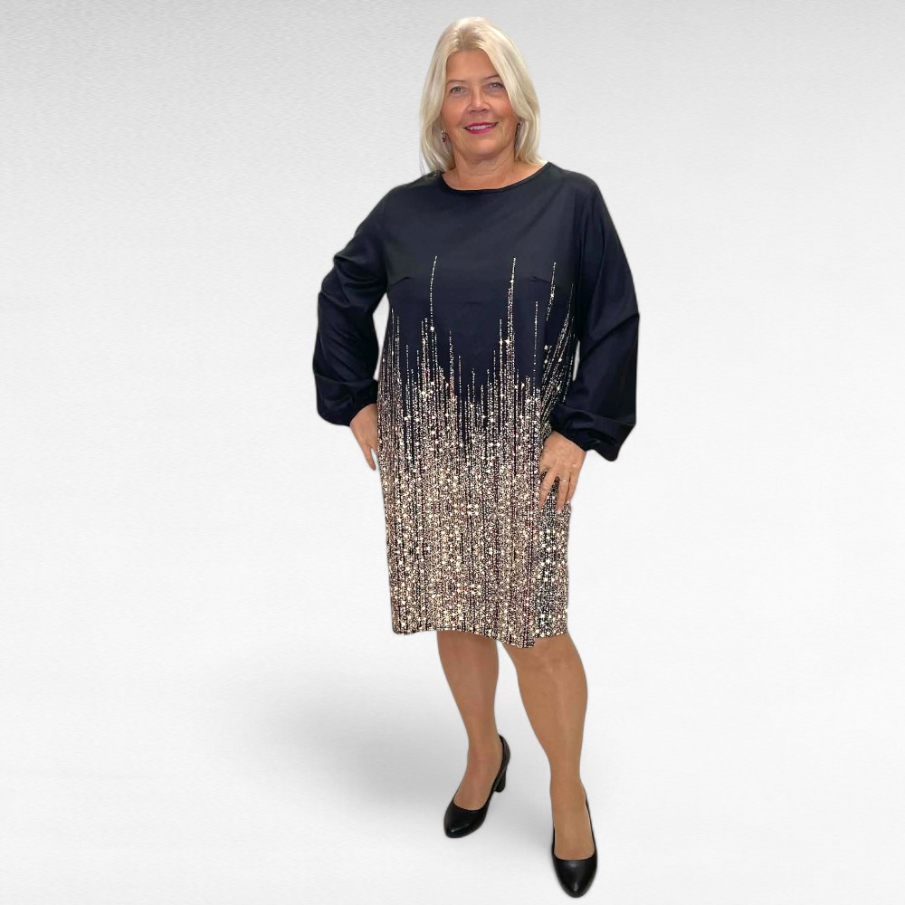 KL.045 - Valguse illusiooniga sära tekitav minikleit/tuunika - Image 3