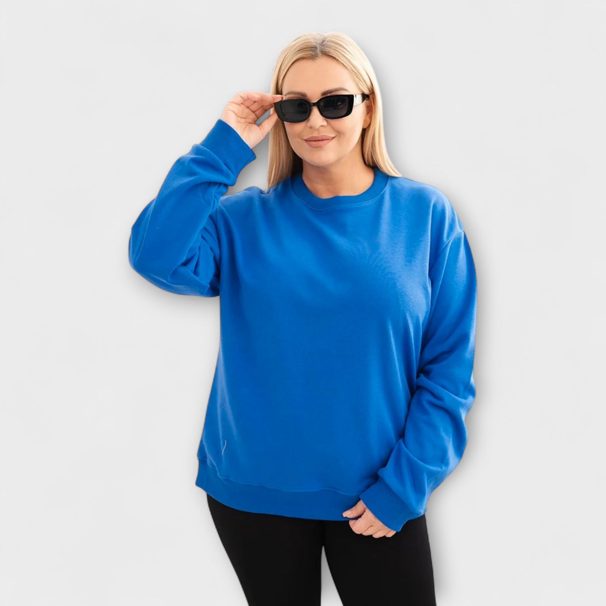 SP.203 - Pehme puuvillane igapäevane pusa/pluus - Image 3