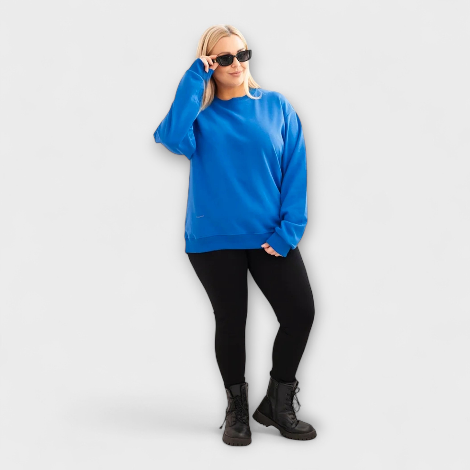 SP.203 - Pehme puuvillane igapäevane pusa/pluus - Image 7