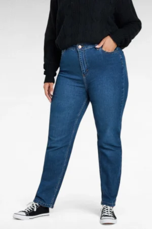 PY.179 - Tumesinised sirge lõikega stretšteksased "G-Smack"