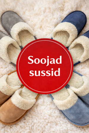 JA.017 - Sooja voodriga sussid keskmisele liistule-sobivad nii naistele kui meestele