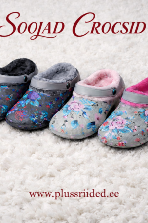 JA.019 - Sooja voodriga crocksid-4 tooni!