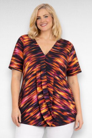 Tuleleegitoonides oranžikirju tuunika "Evans" (TU.108)