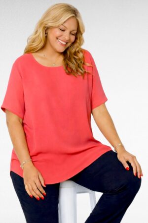 TU.221 -Erkroosa pluus/tuunika "Marks and Spencer"