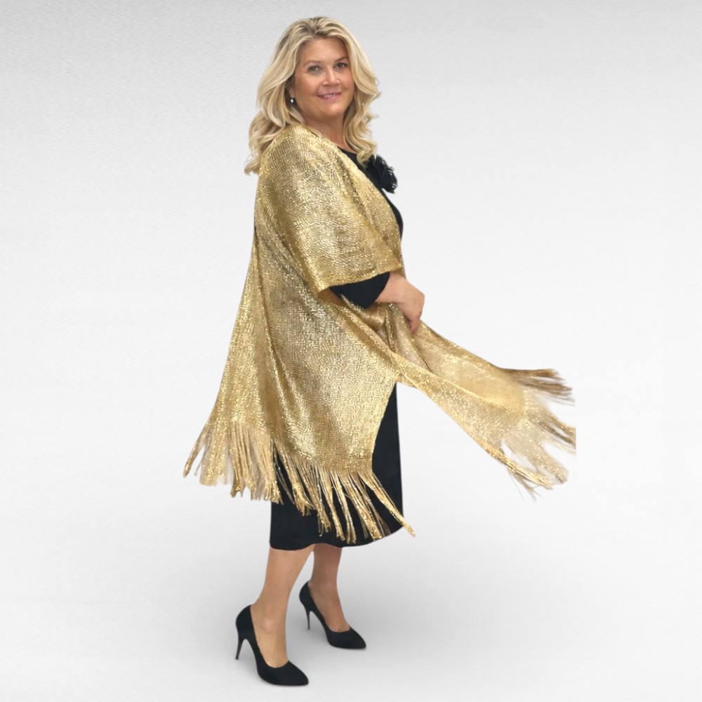 KI.052 - Sätendav suur kimonolõikega õlasall