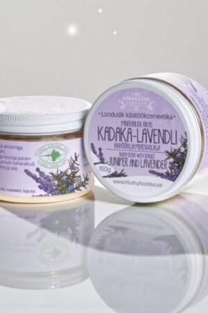 KI.051 - Lavendli-ja kadakaga ihuhõõruja-puhtast Hiiumaa loodusest