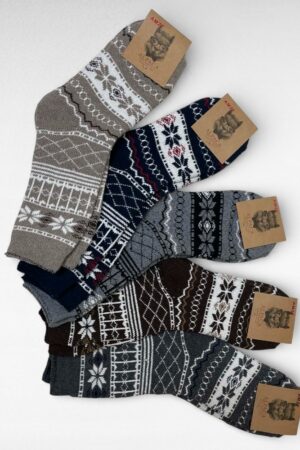 SO.003 - Soojad alapakavillased termosokid meestele-5 tooni