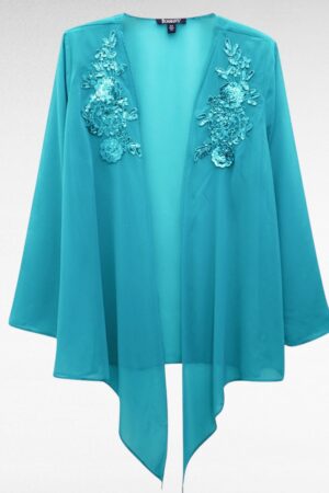 KA.078 - Naiselik mereroheline tikanditega õhuline jakk "Roamans"