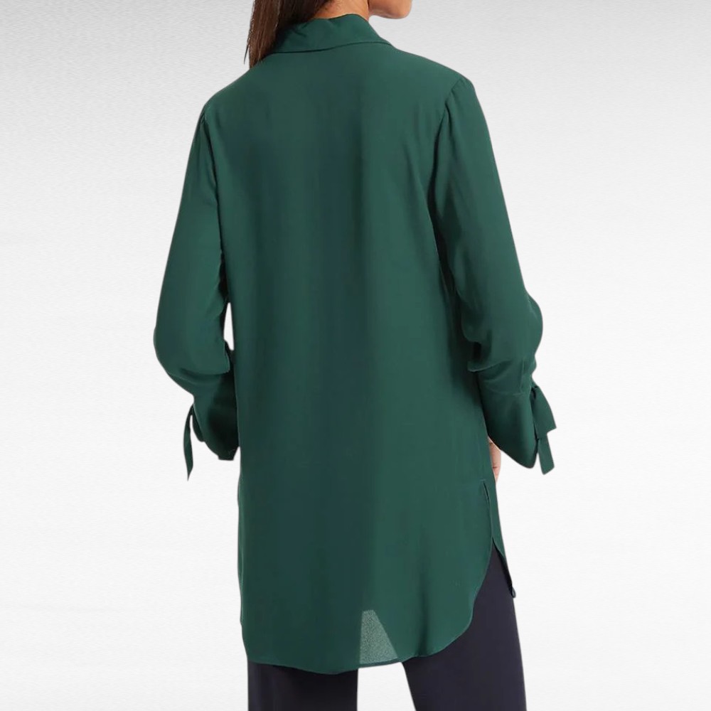 PL.160 - Tumeroheline õhuline pluus "Marks and Spencer" - Image 2